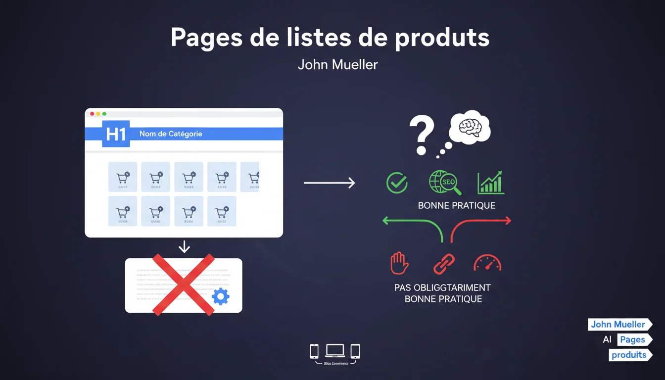 Faut-il vraiment ajouter du contenu texte sous les listes de produits en e-commerce ?